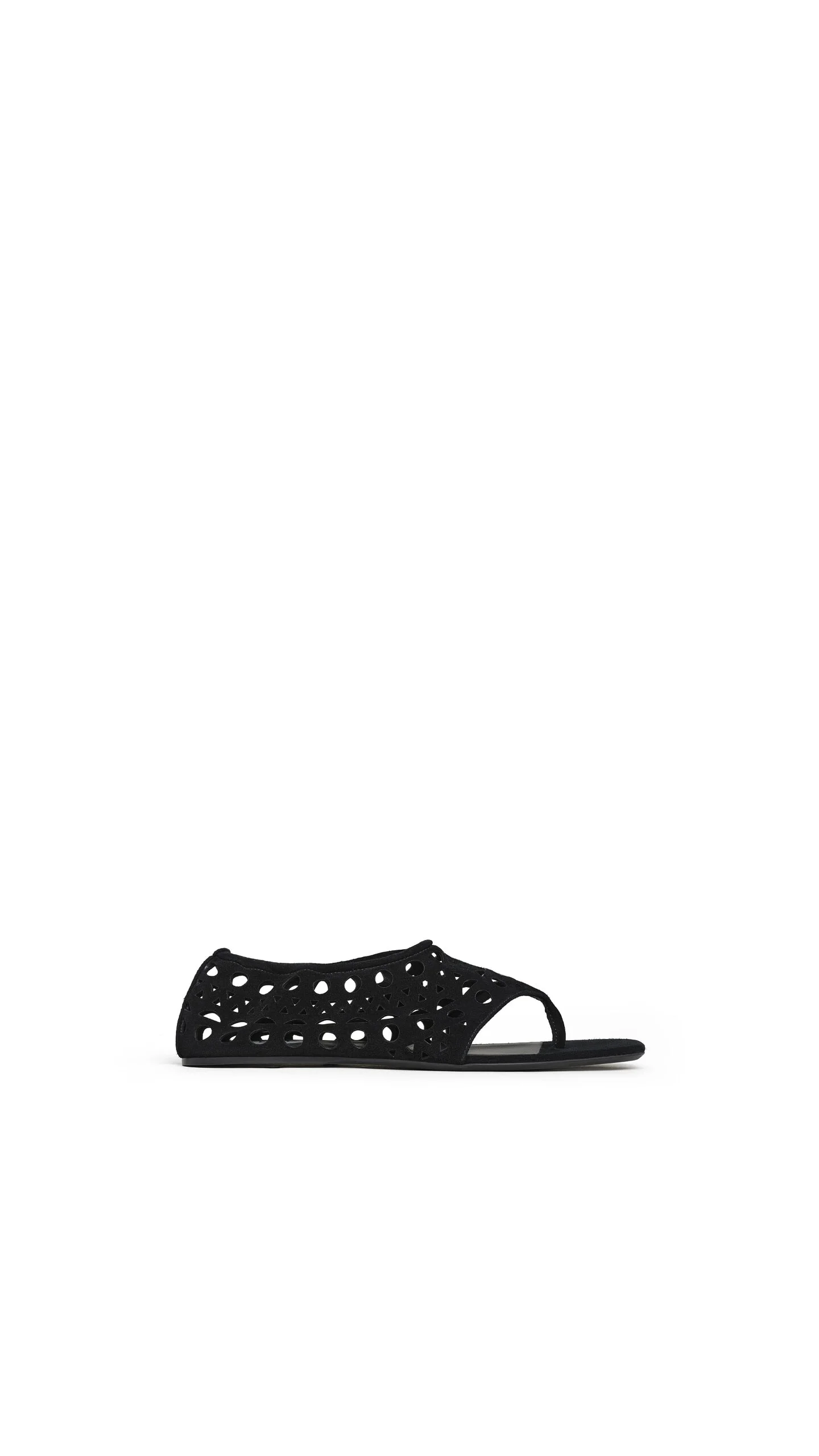 VIENNE THONG SANDALS IN VELVET CALFSKIN - 1