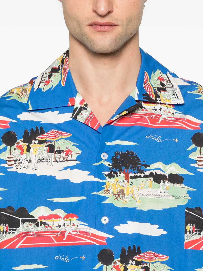 Drôle de Monsieur La Chemise MC Country Club Shirt outlook