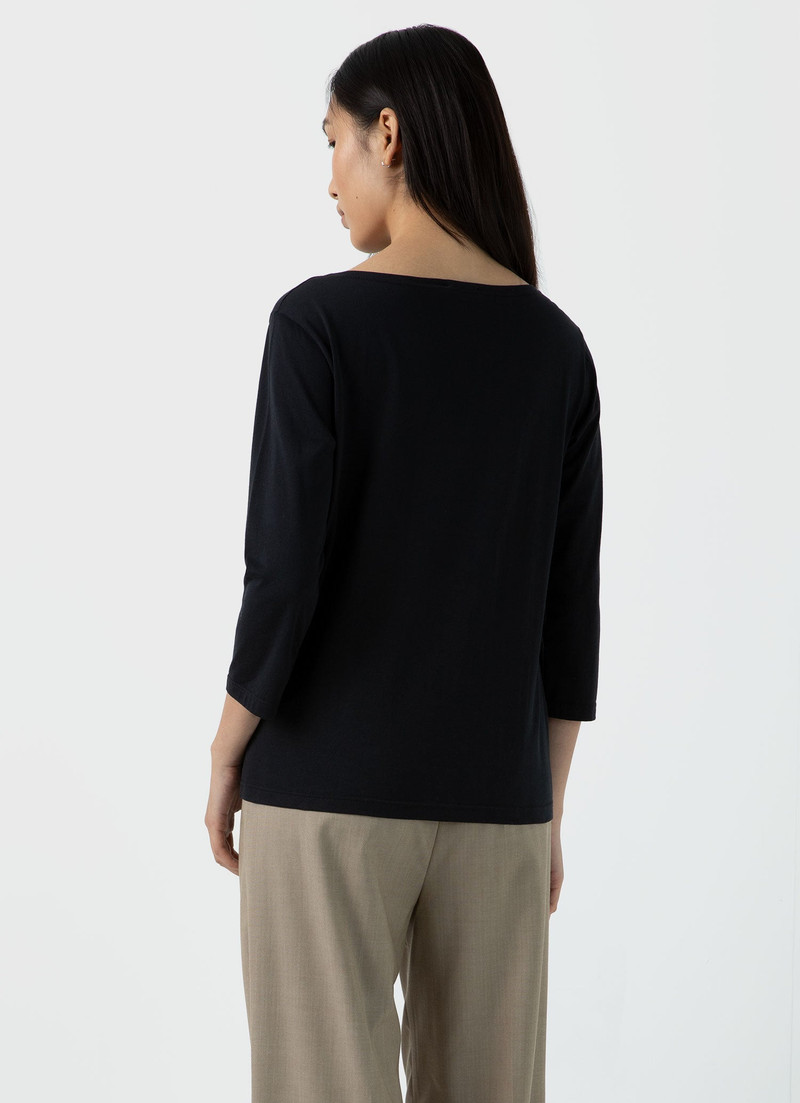 Boat Neck T‑shirt 4