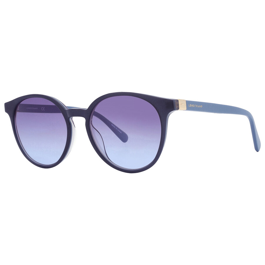 Longchamp Blue Oval Ladies Sunglasses LO658S 424 51 - 3