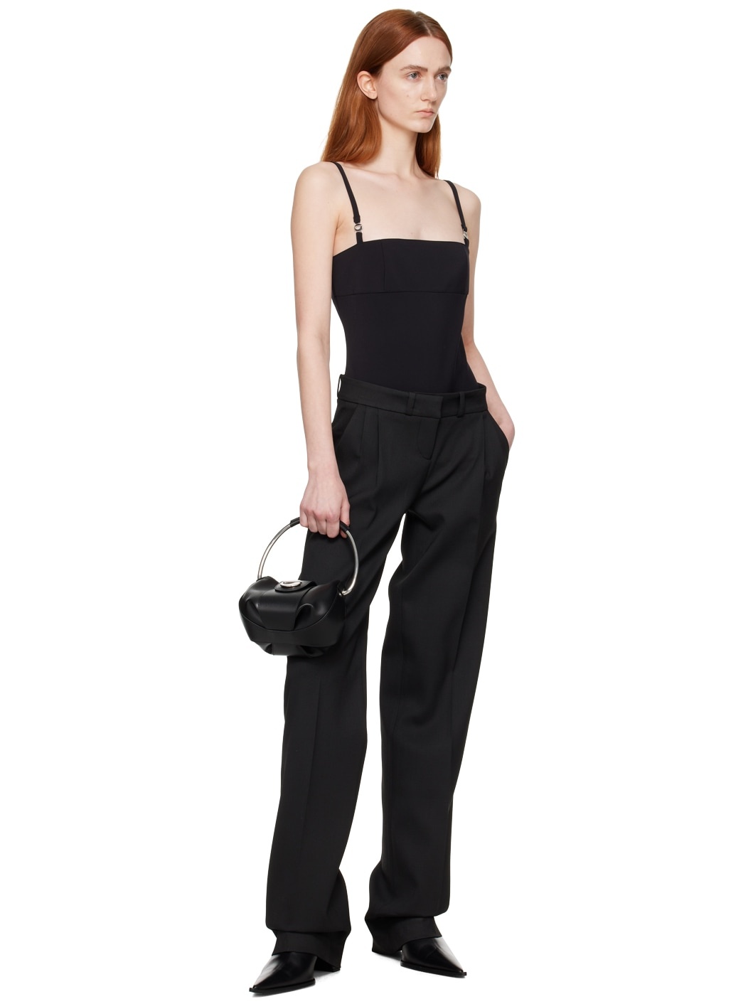 Black Square Bodysuit - 5