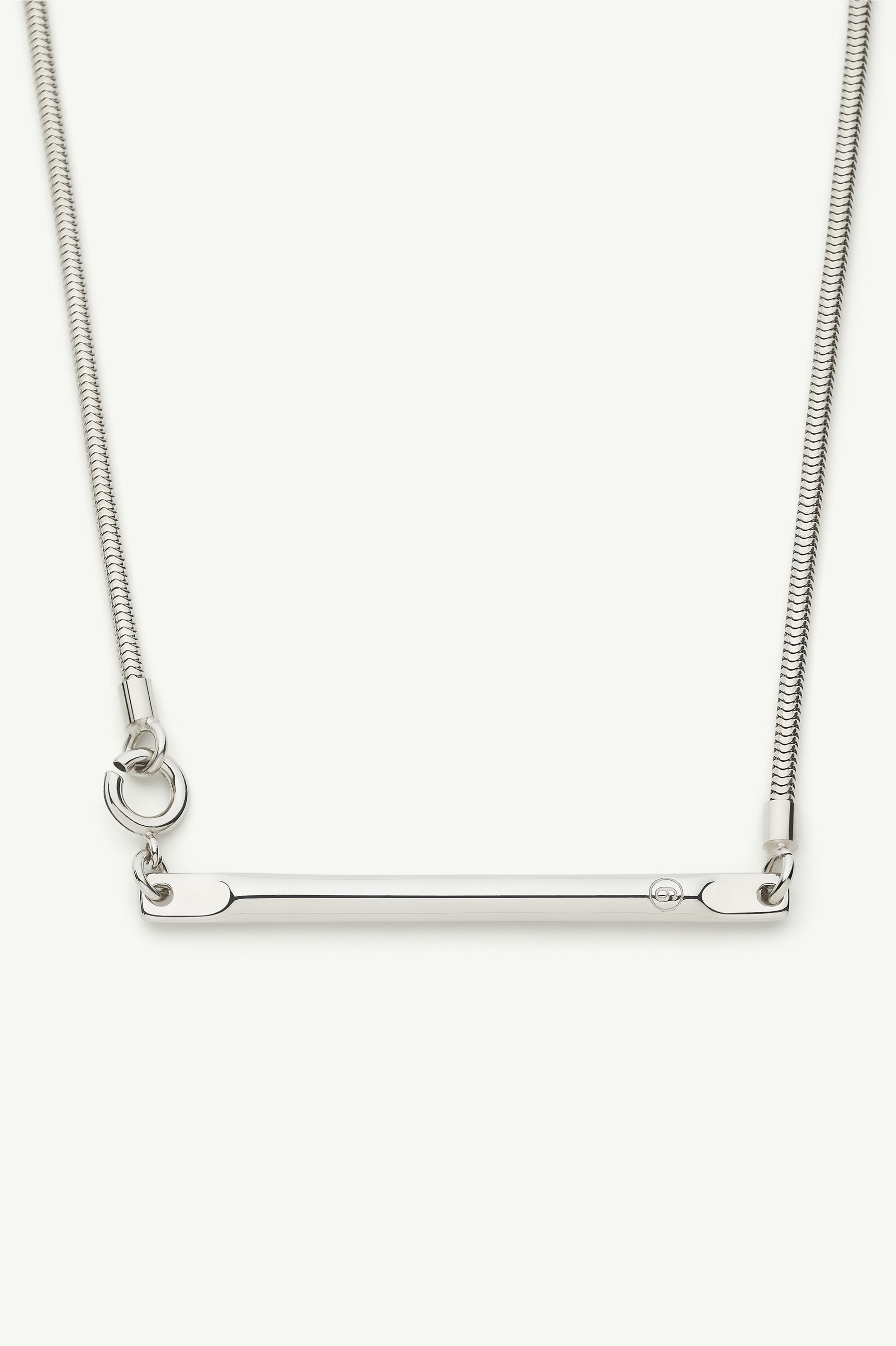 Bar and chain necklace - 2
