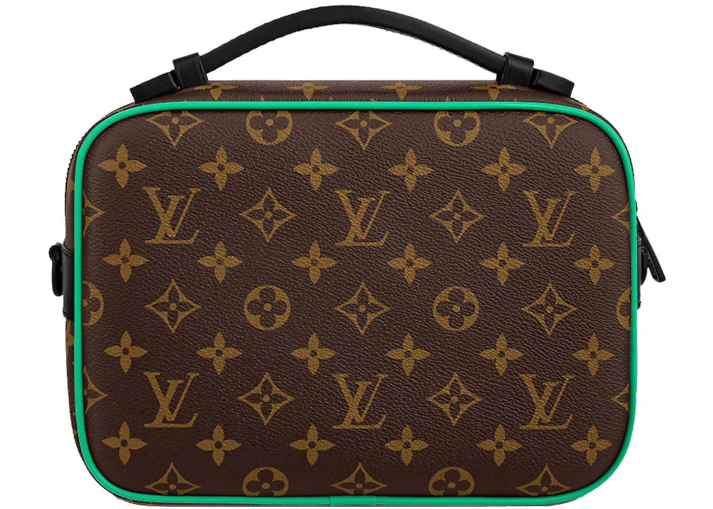 Louis Vuitton S Lock Messenger Monogram Macassar Minty Green - 2