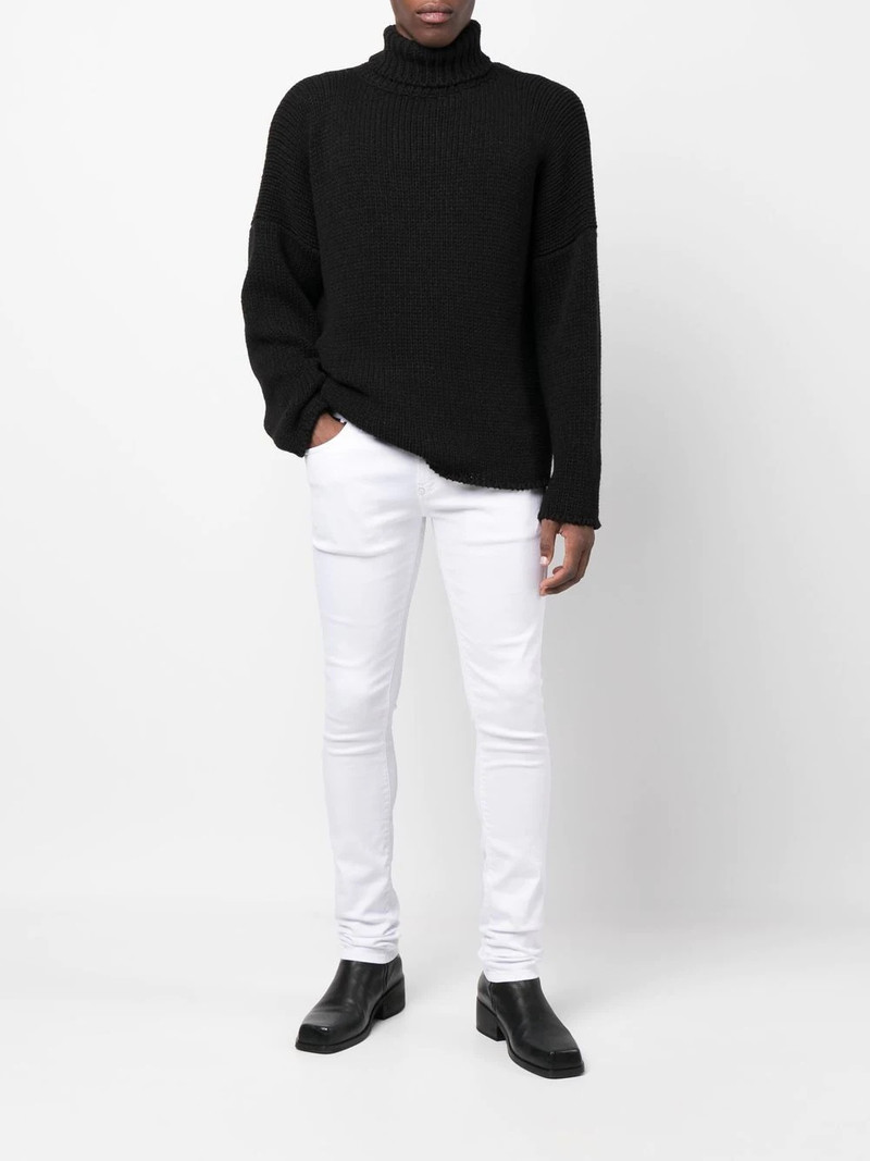 PHILIPP PLEIN skinny mid-rise jeans outlook