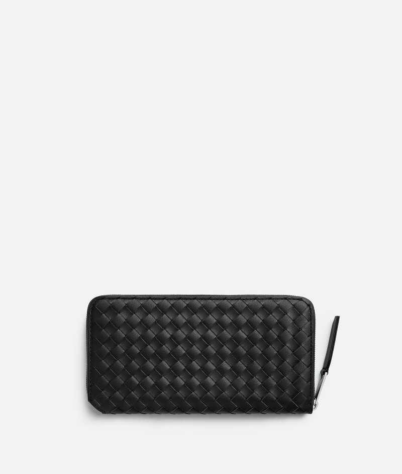 Intrecciato Piccolo Zip Around Wallet 3