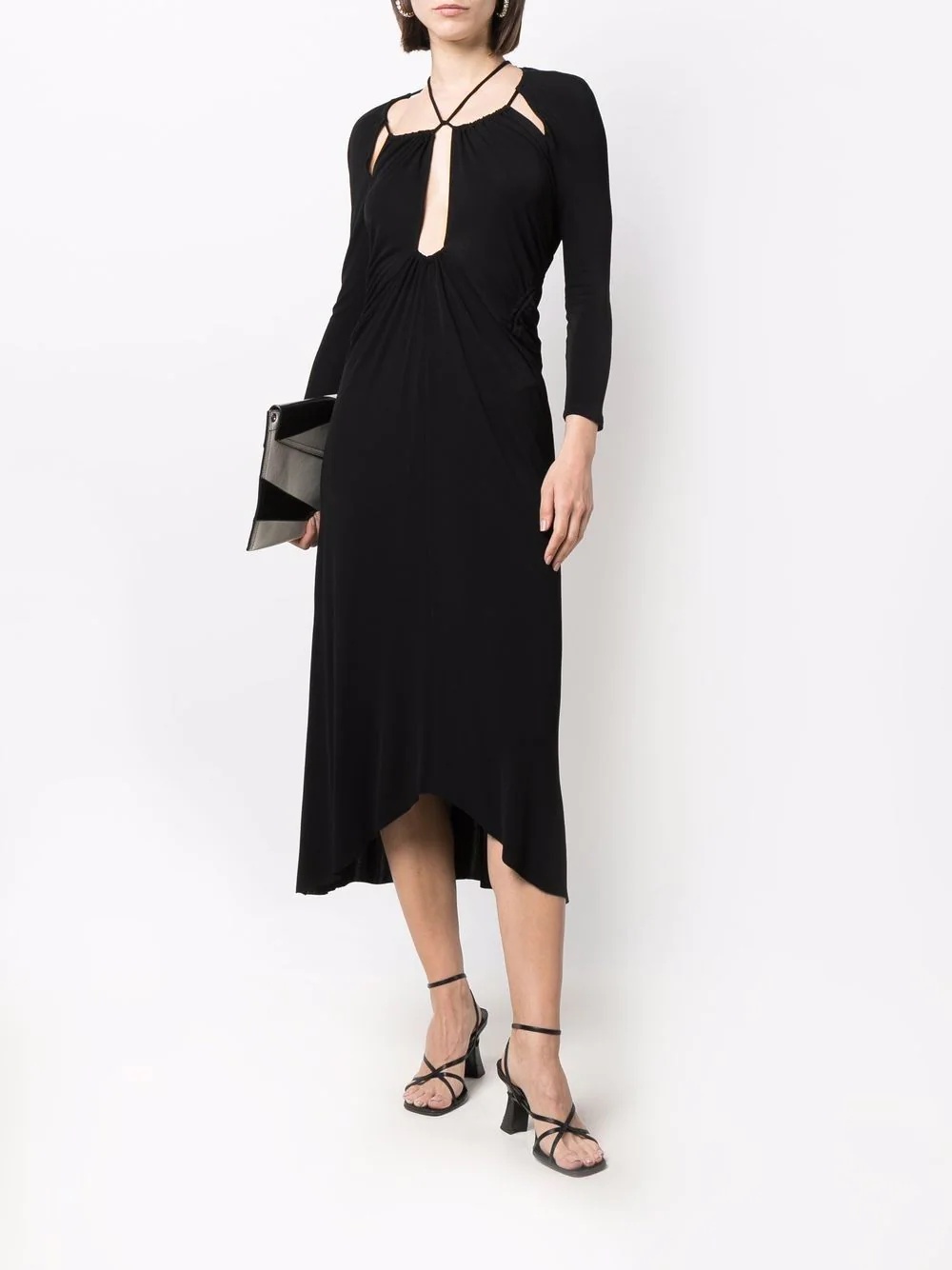 Jadessi cut-out midi dress - 2
