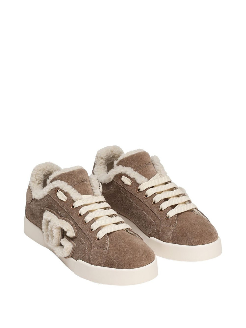 Dolce & Gabbana Portofino suede sneakers outlook