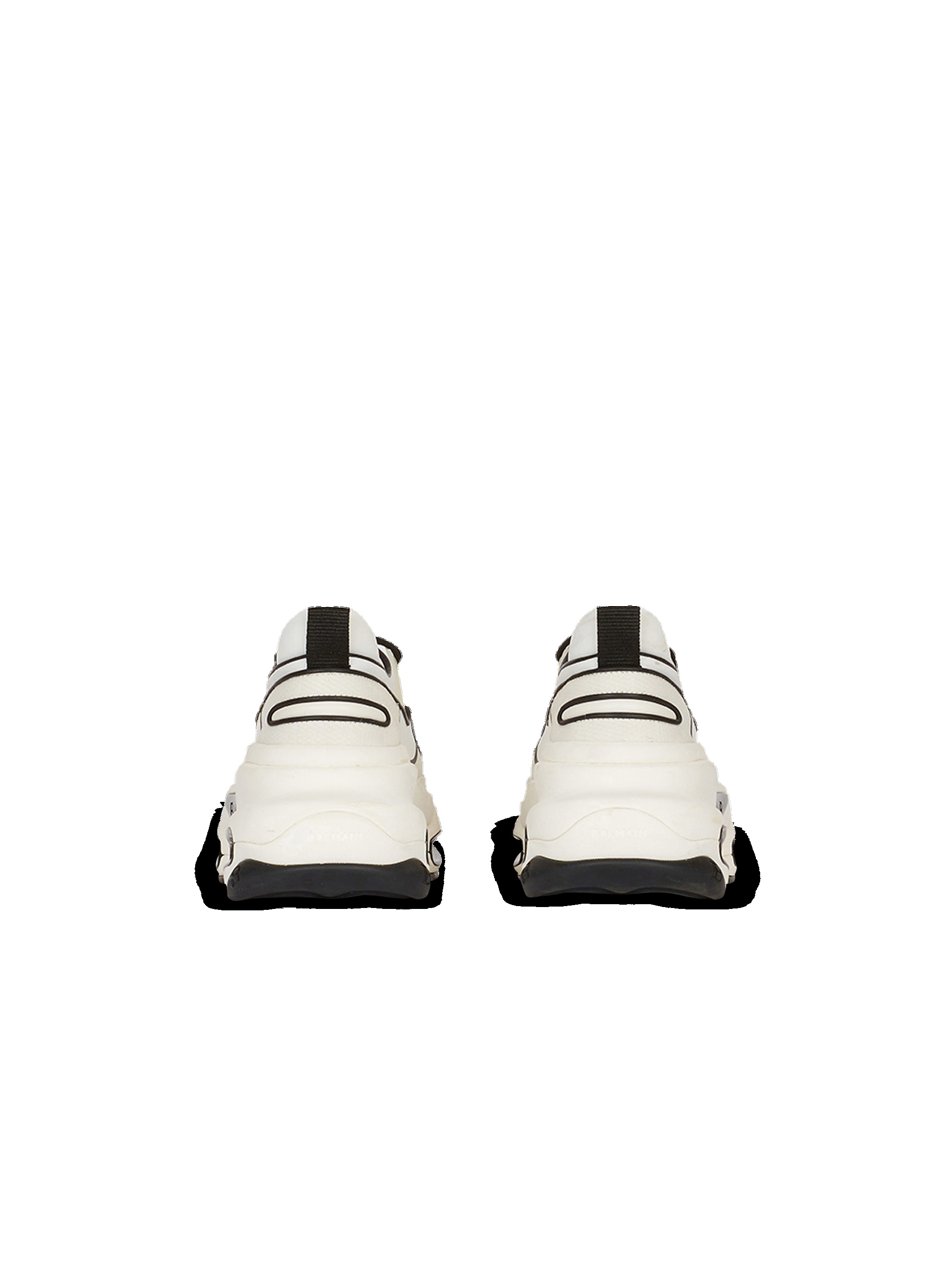 Leather B-Bold low-top sneakers - 5