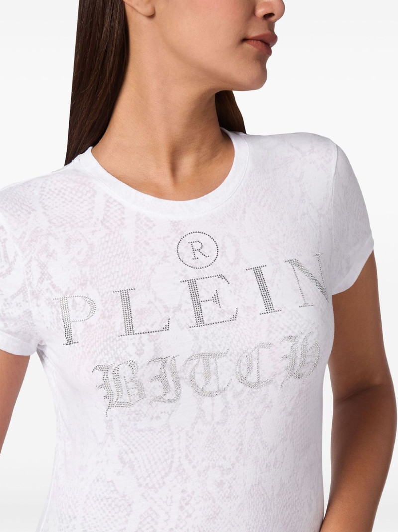 logo-embellished T-shirt 5