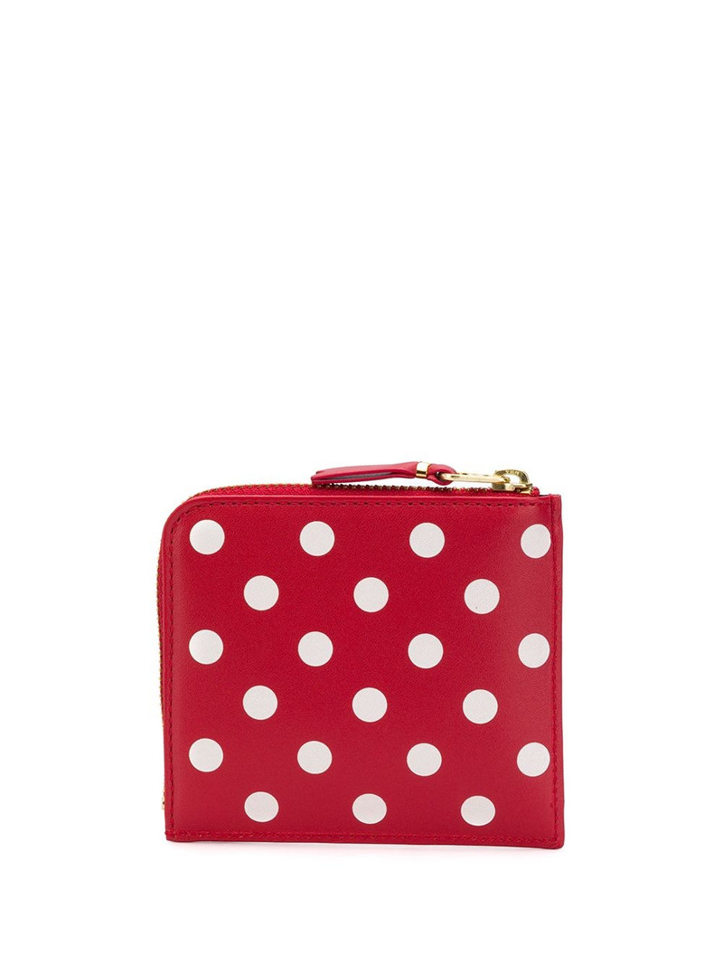 Comme Des Garçons polka-dot print wallet outlook