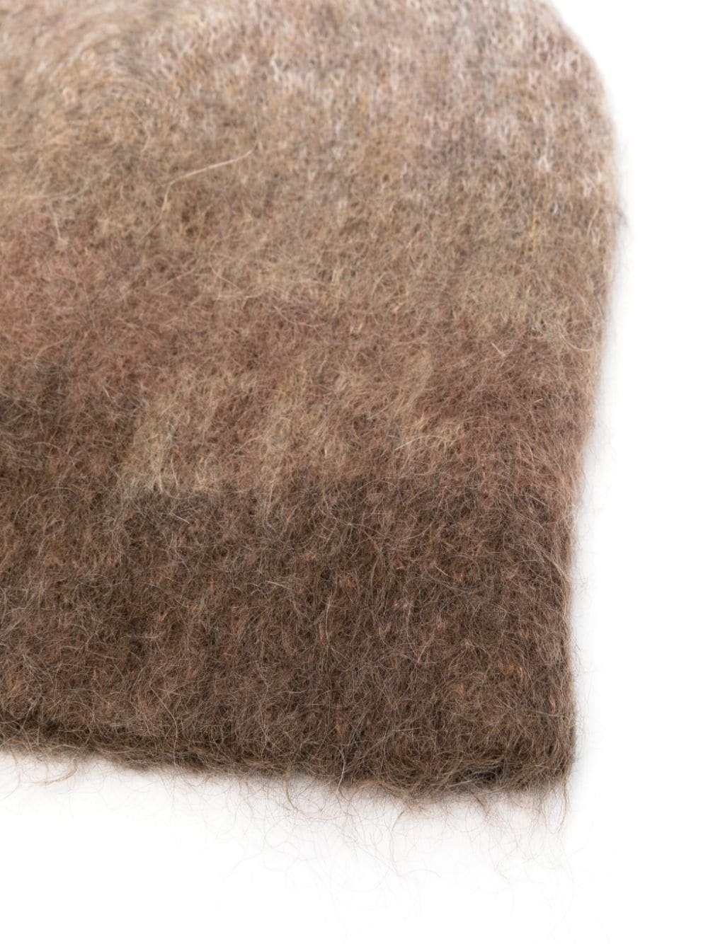 gradient-effect brushed beanie - 2