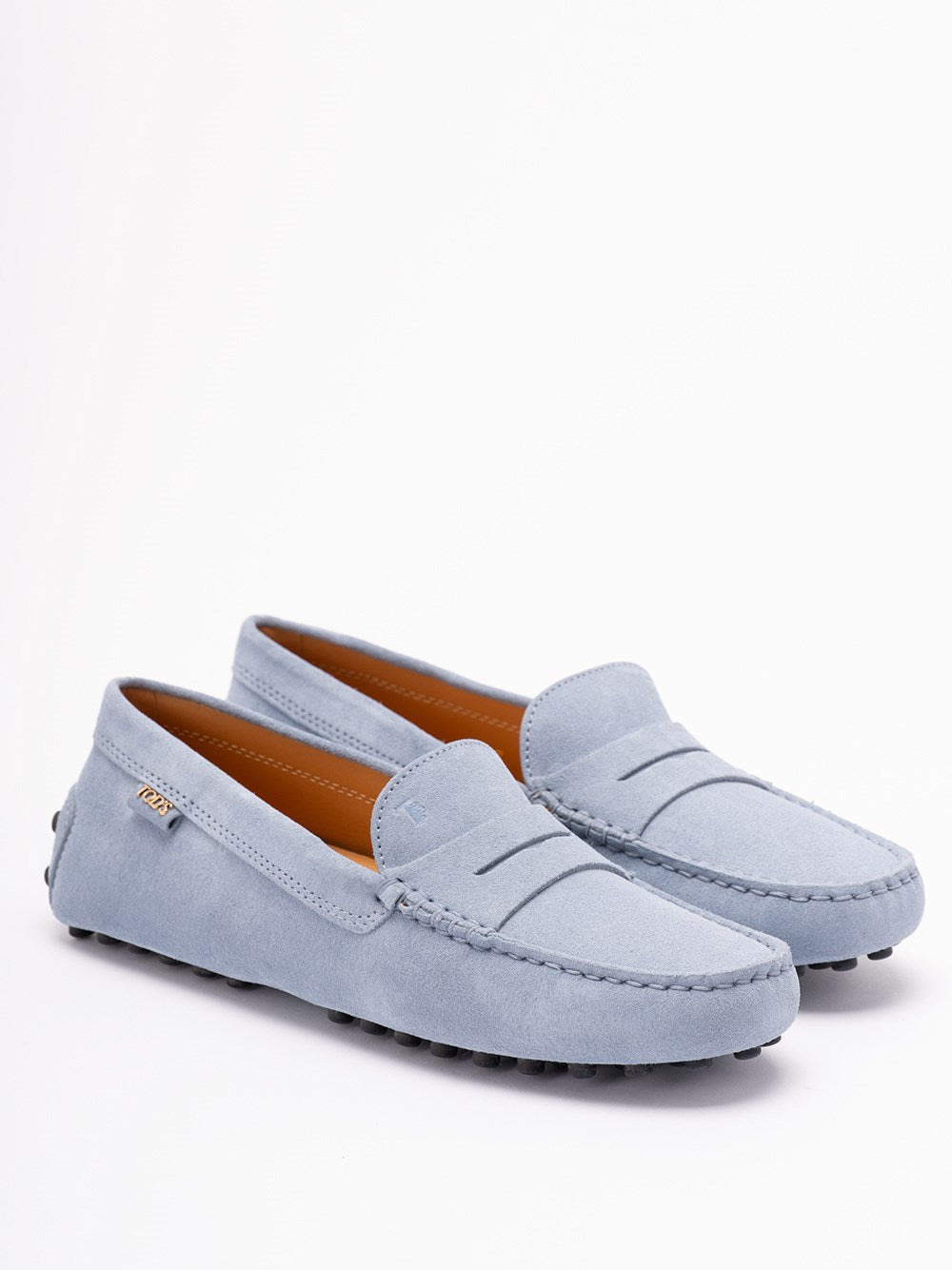 Tod's Women `Gommino` Driving Shoes In Suede - 5