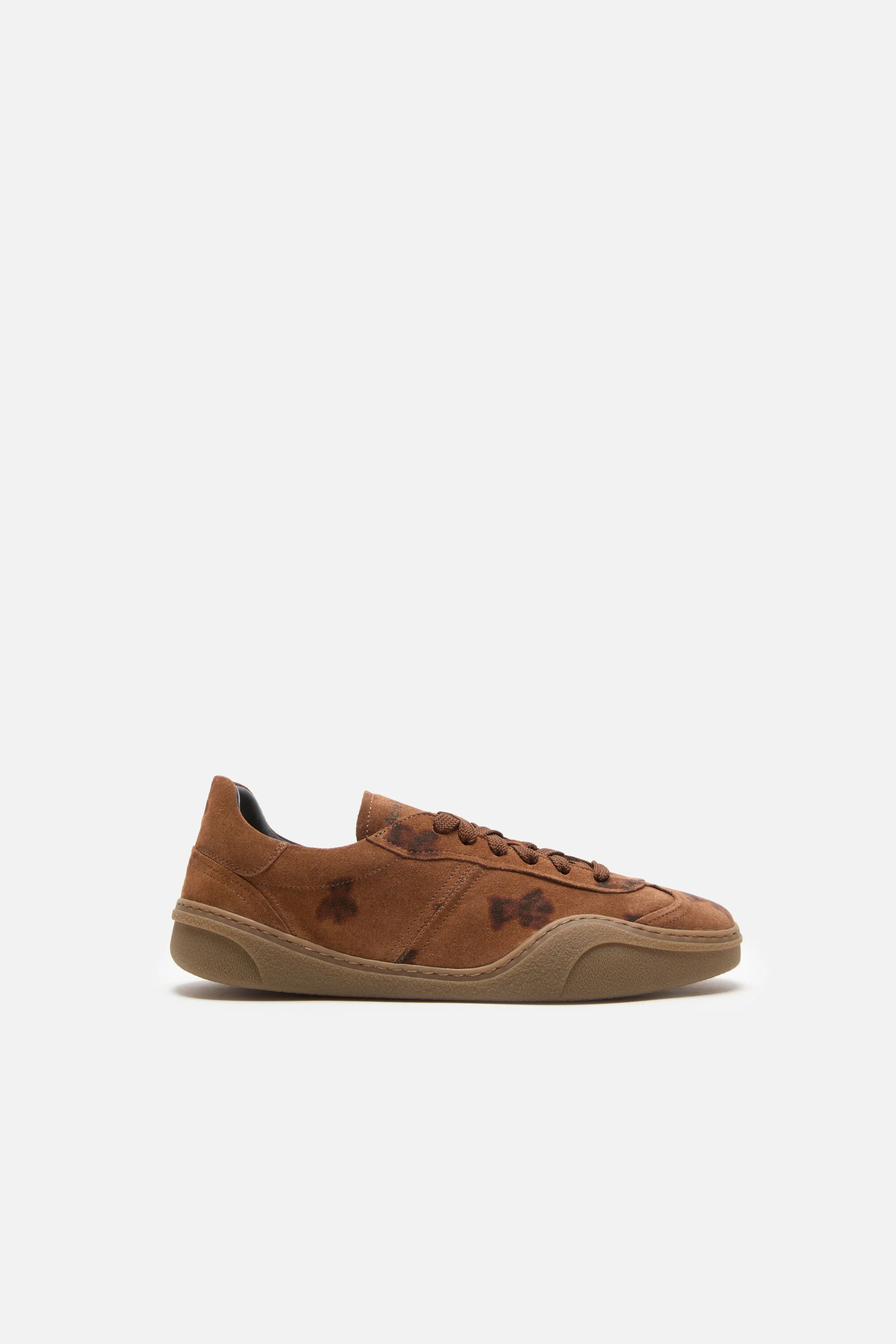 Lace-up sneakers - Rust brown - 1