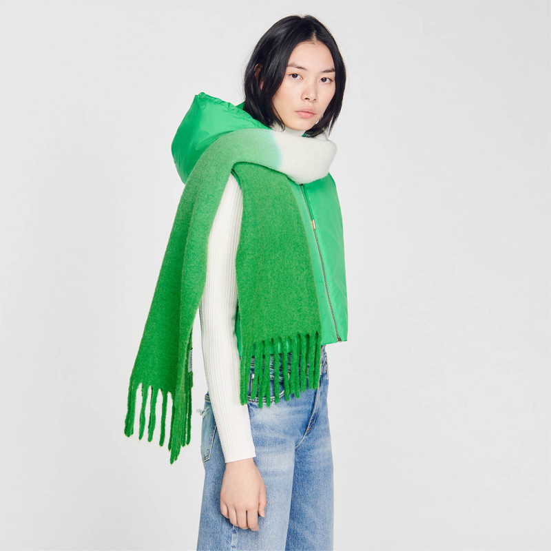 Sandro Fringed scarf outlook