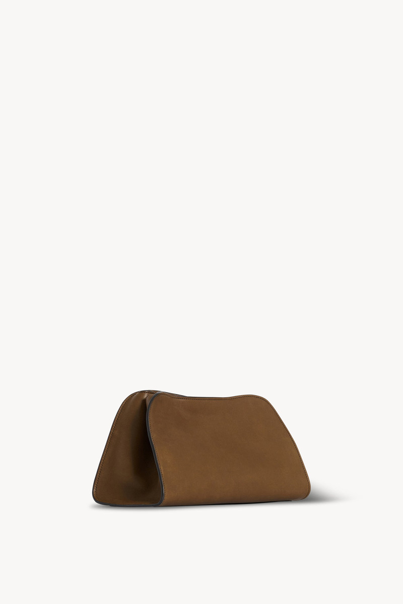 The Row Peggy Clutch in Leather outlook