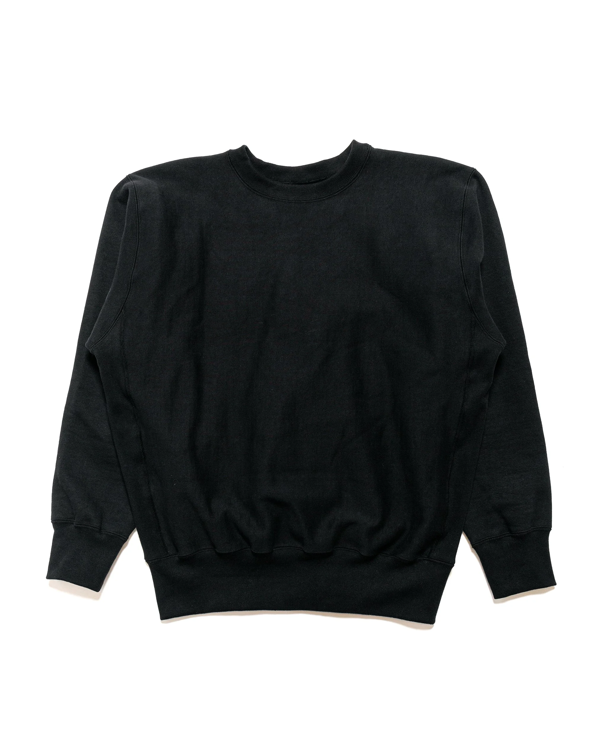 MC20114 Heavyweight Crewneck Sweatshirt Black - 1