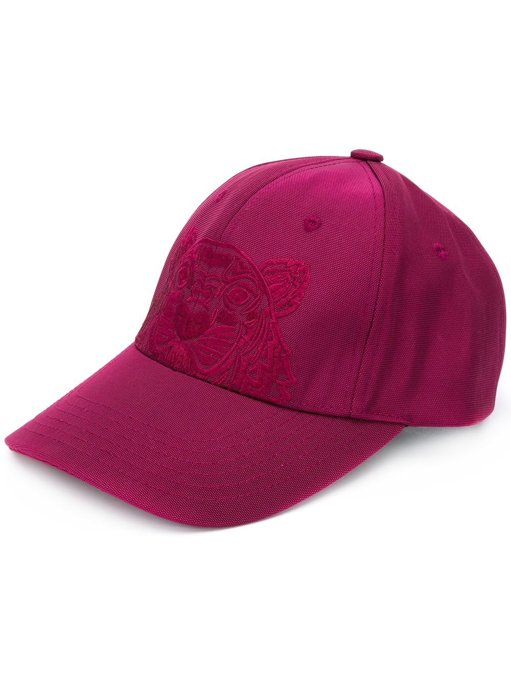 embroidered-tiger baseball cap - 1