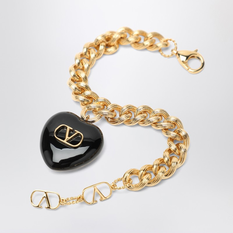 Valentino Garavani Coer Royal Bracelet Gold-Coloured In Metal Women - 2