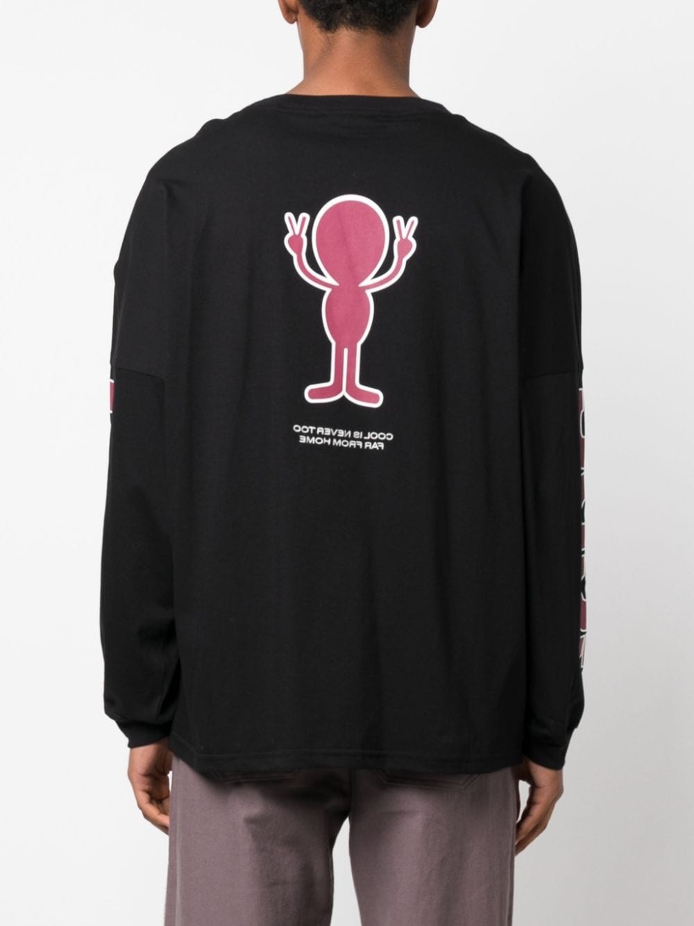 logo-print cotton T-shirt - 4