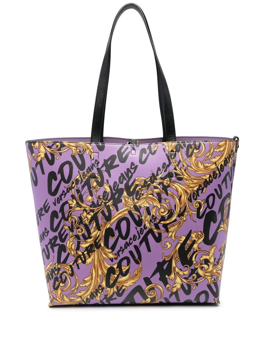 Regalia Baroque-print Couture tote bag - 1