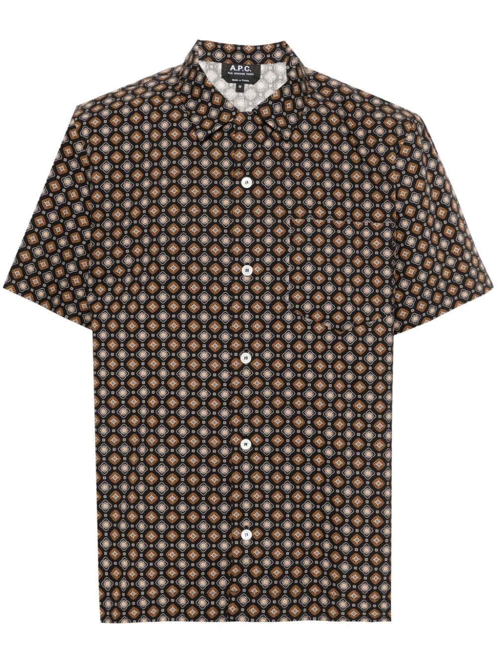 Lloyd geometric-pattern shirt - 1