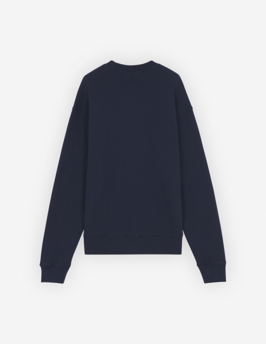 MAISON KITSUNE HANDWRITING STRIPED COMFORT SWEATSHIRT - 5