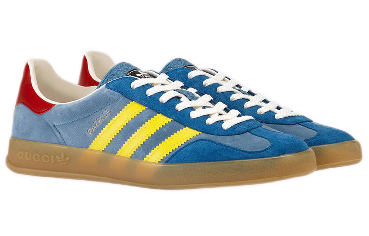 adidas x Gucci Gazelle 'Light Blue Suede' 707848-9STU0-4860 - 2