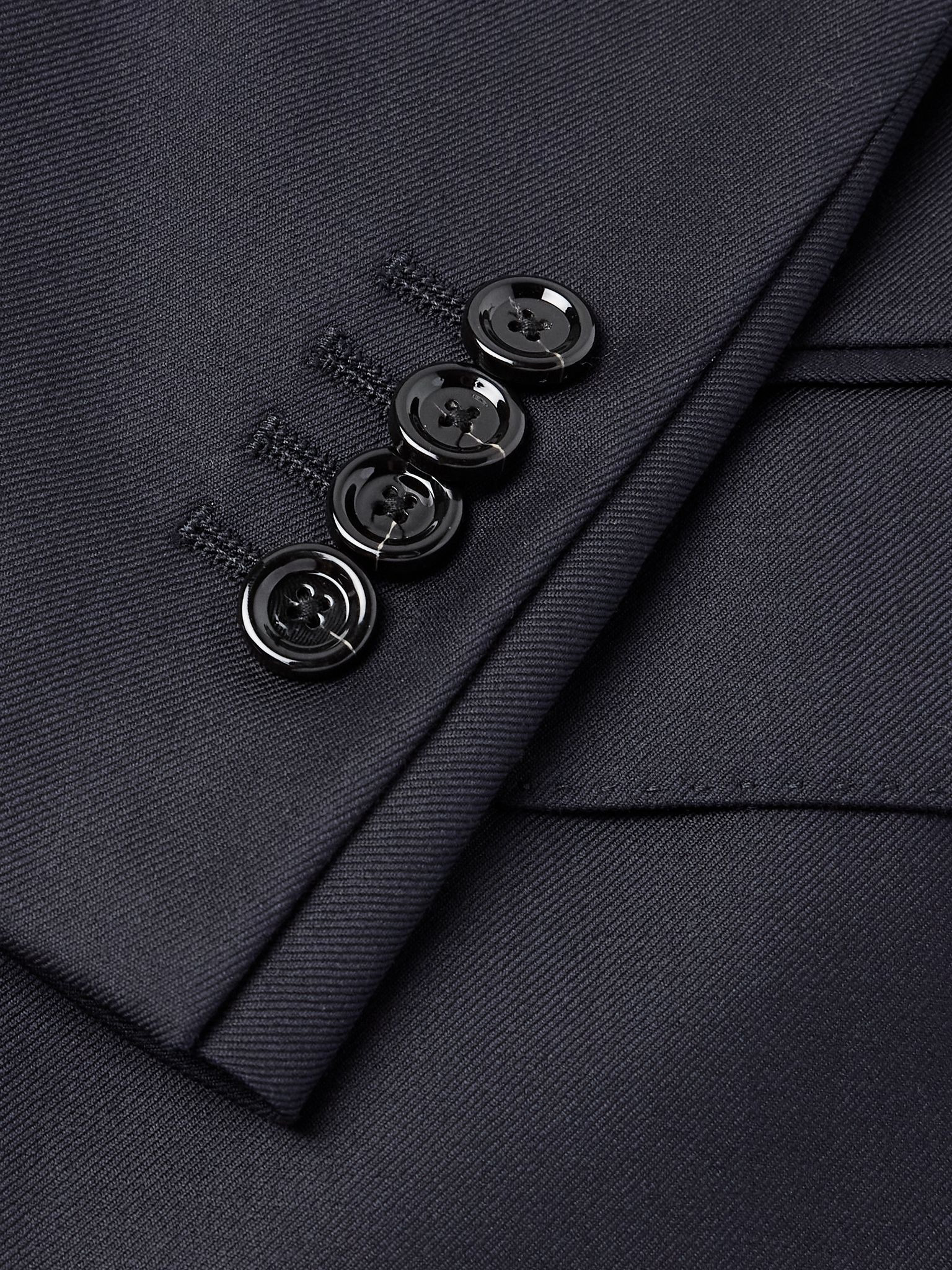 Virgin Wool Blazer Navy - 5