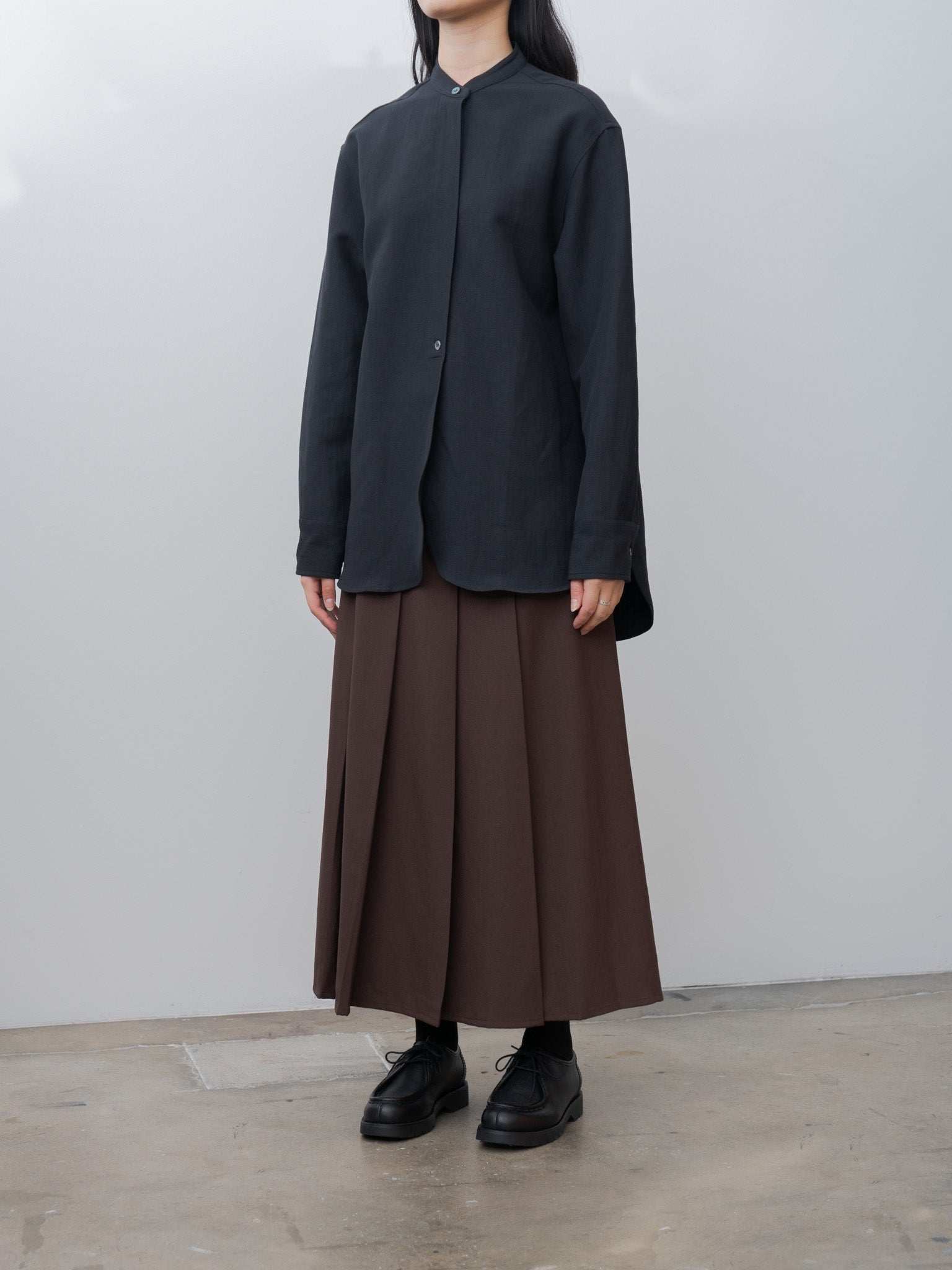BEAM Curved Shirt - Darkest Navy - 3