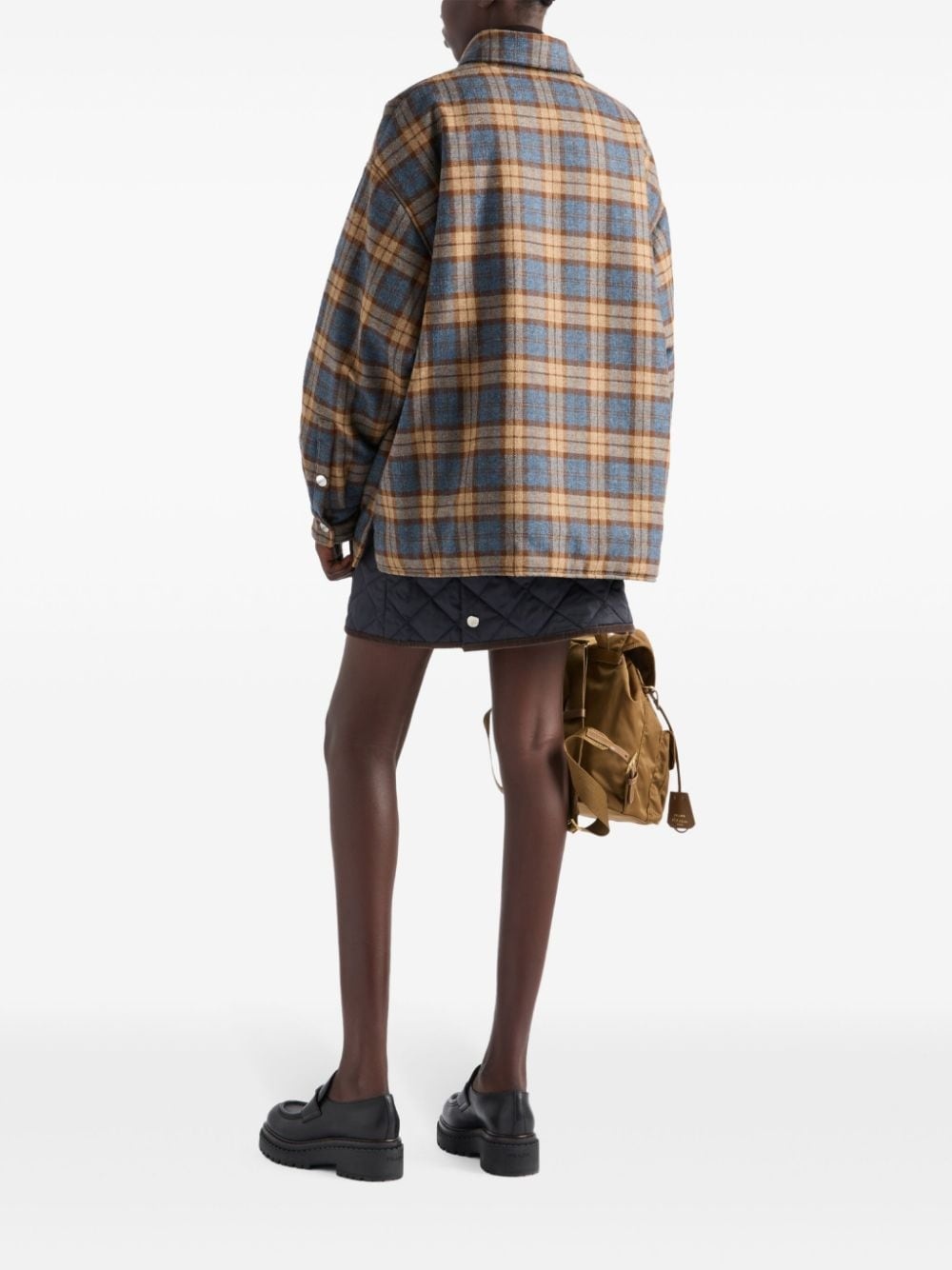 lightweight re-nylon miniskirt - 3