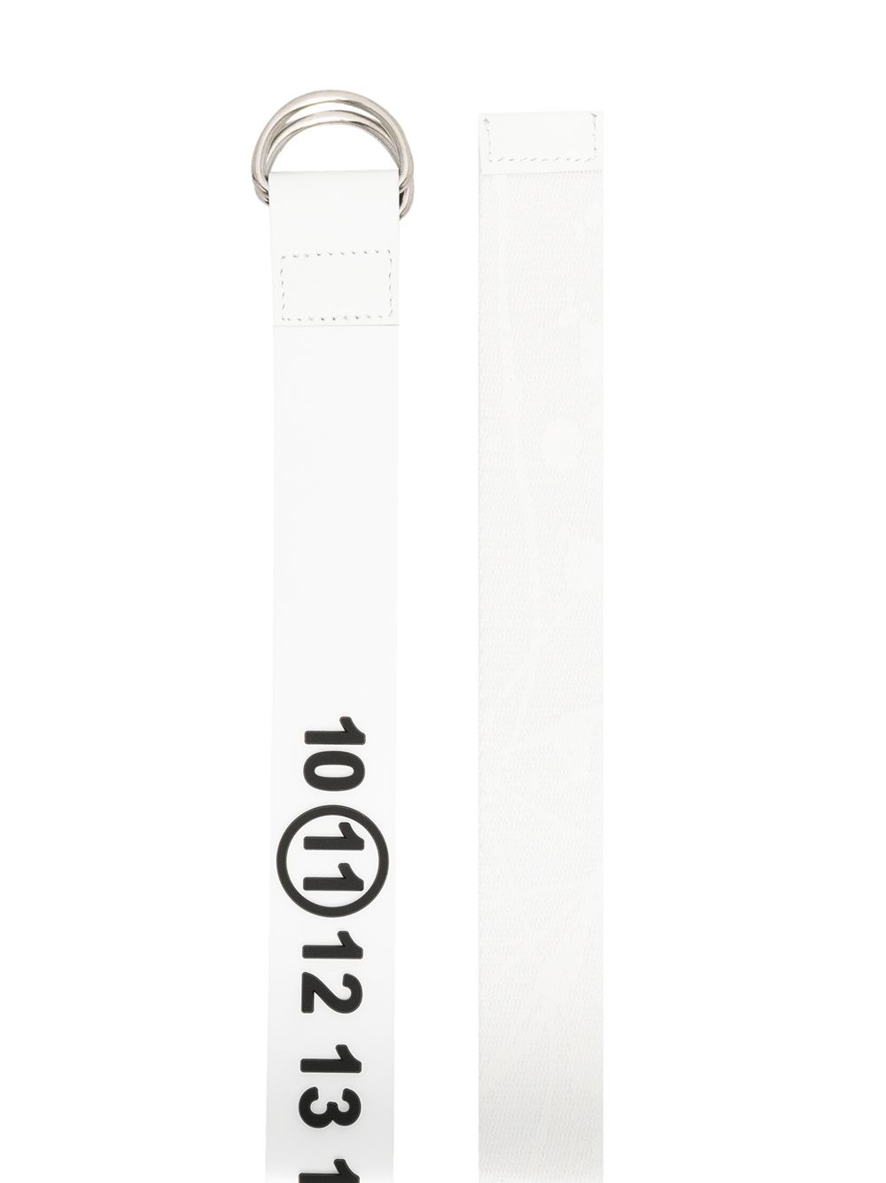 logo-print belt - 2