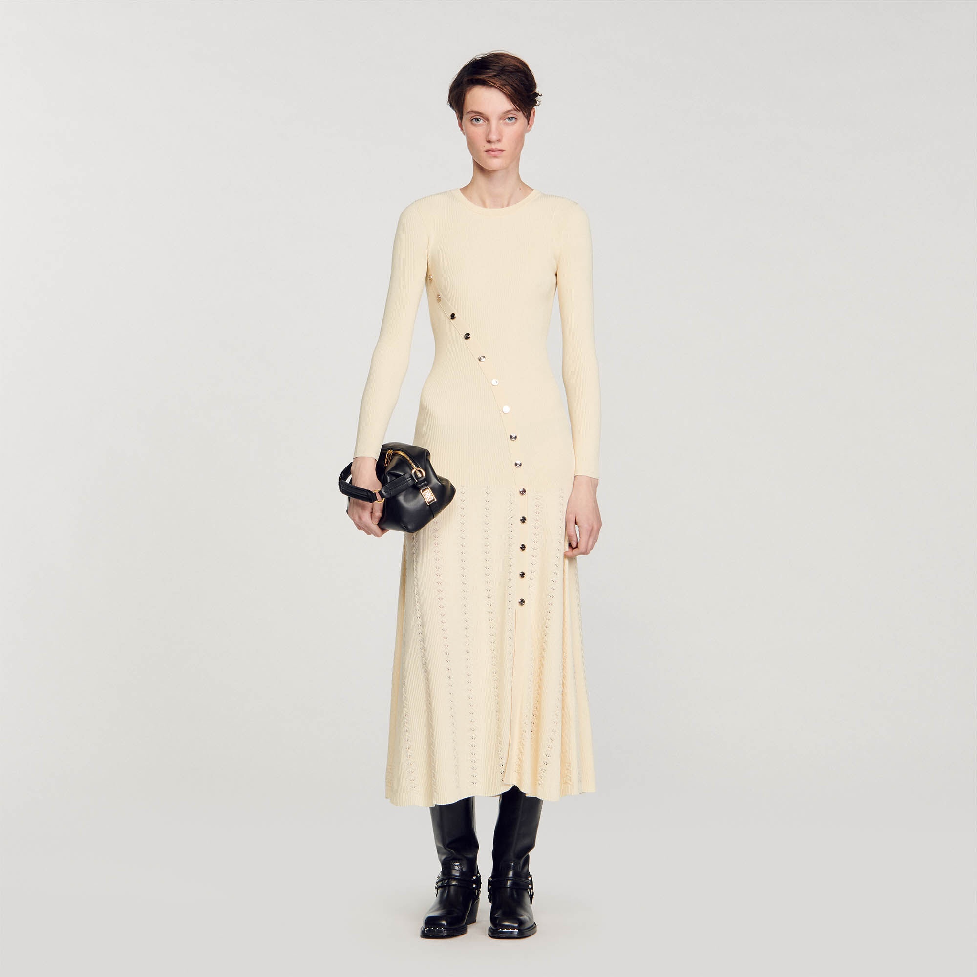KNIT MIDI DRESS - 2
