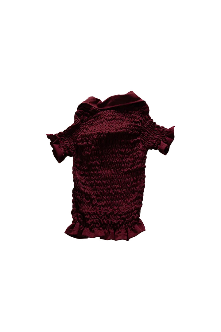 Conner Ives Shirred Football Jersey Multi - 10