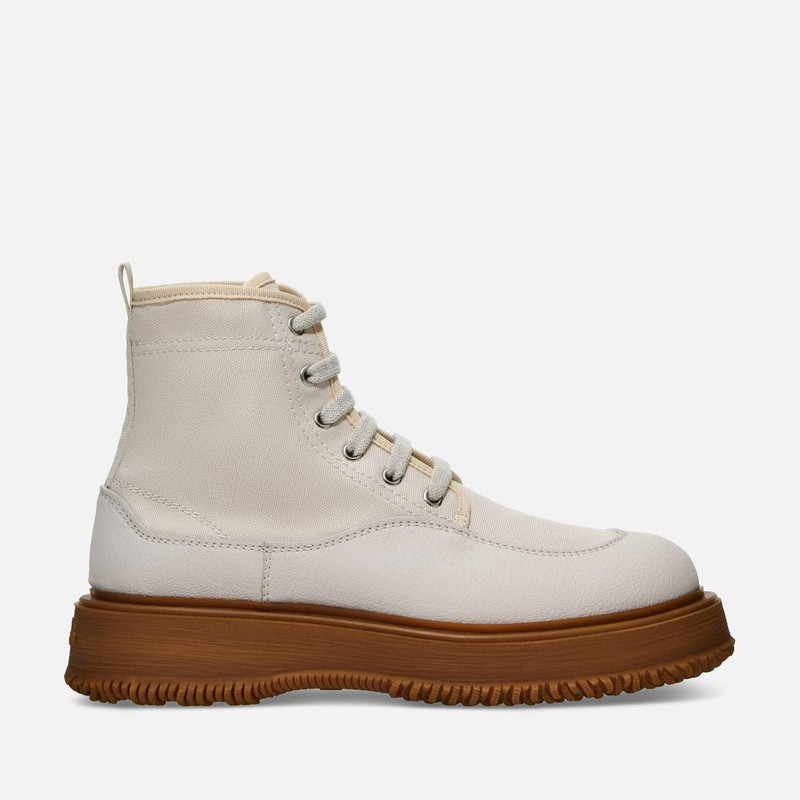 Hogan Untraditional Ankle Boots Beige 1