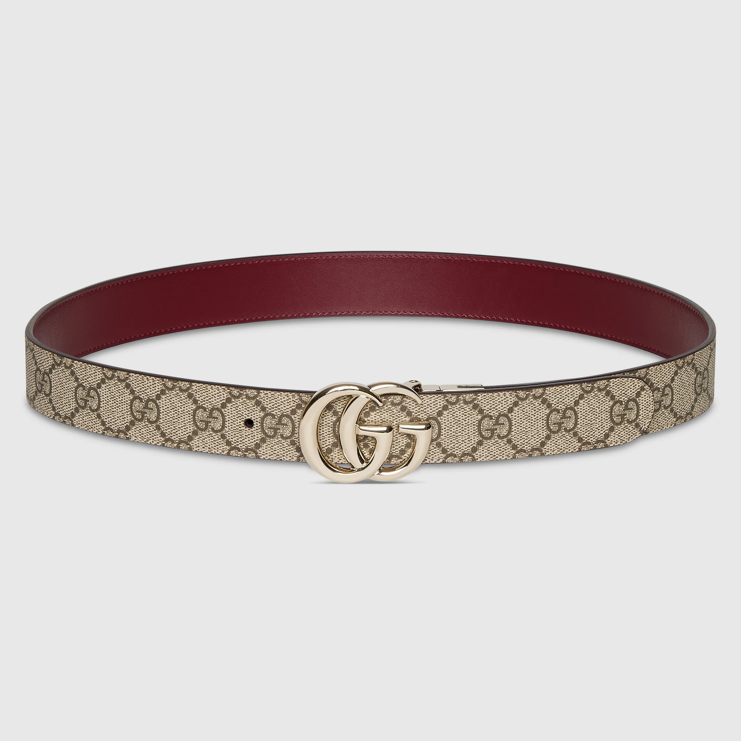 Reversible GG Marmont wide belt - 1