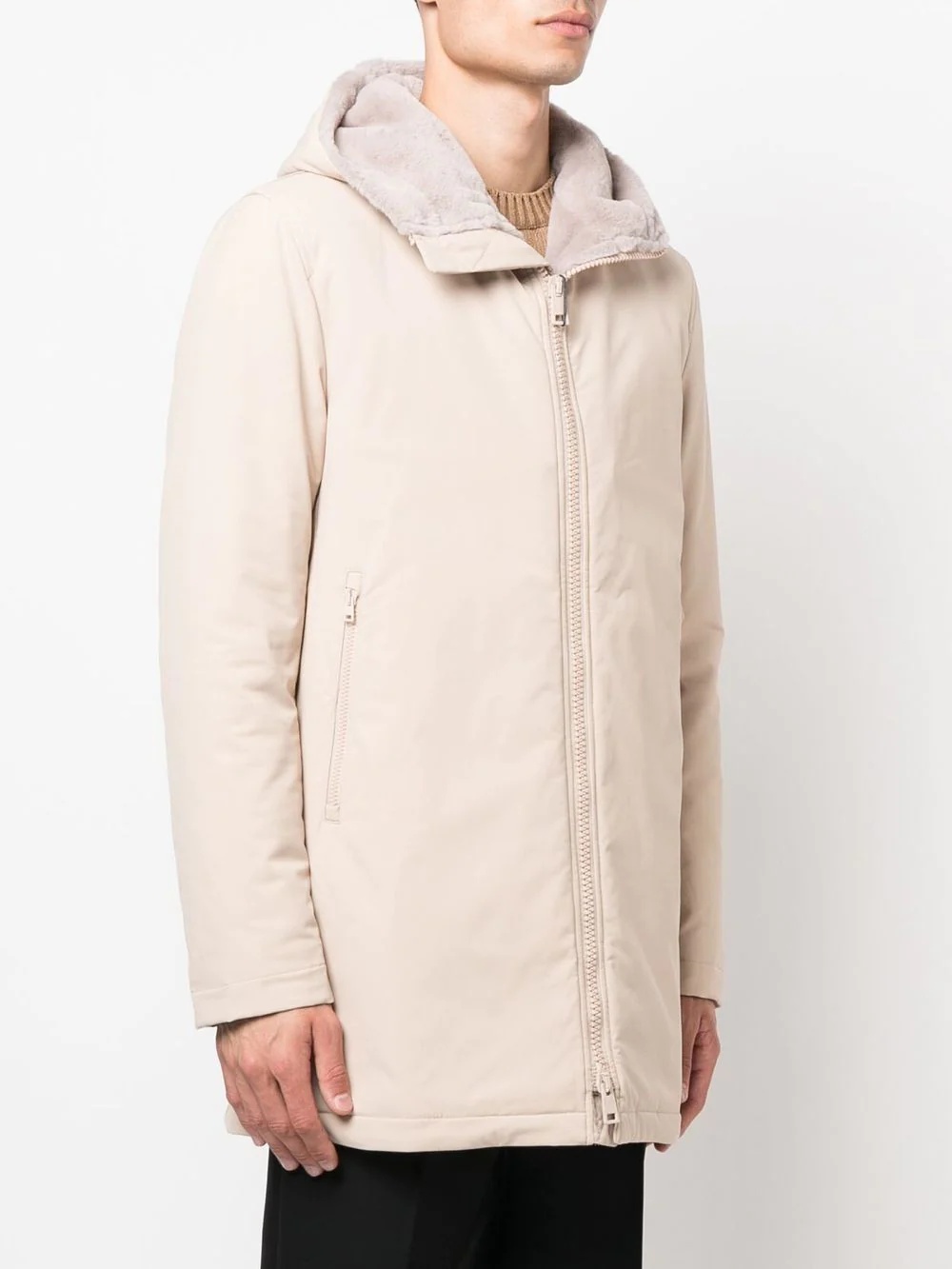 hooded parka jacket - 3