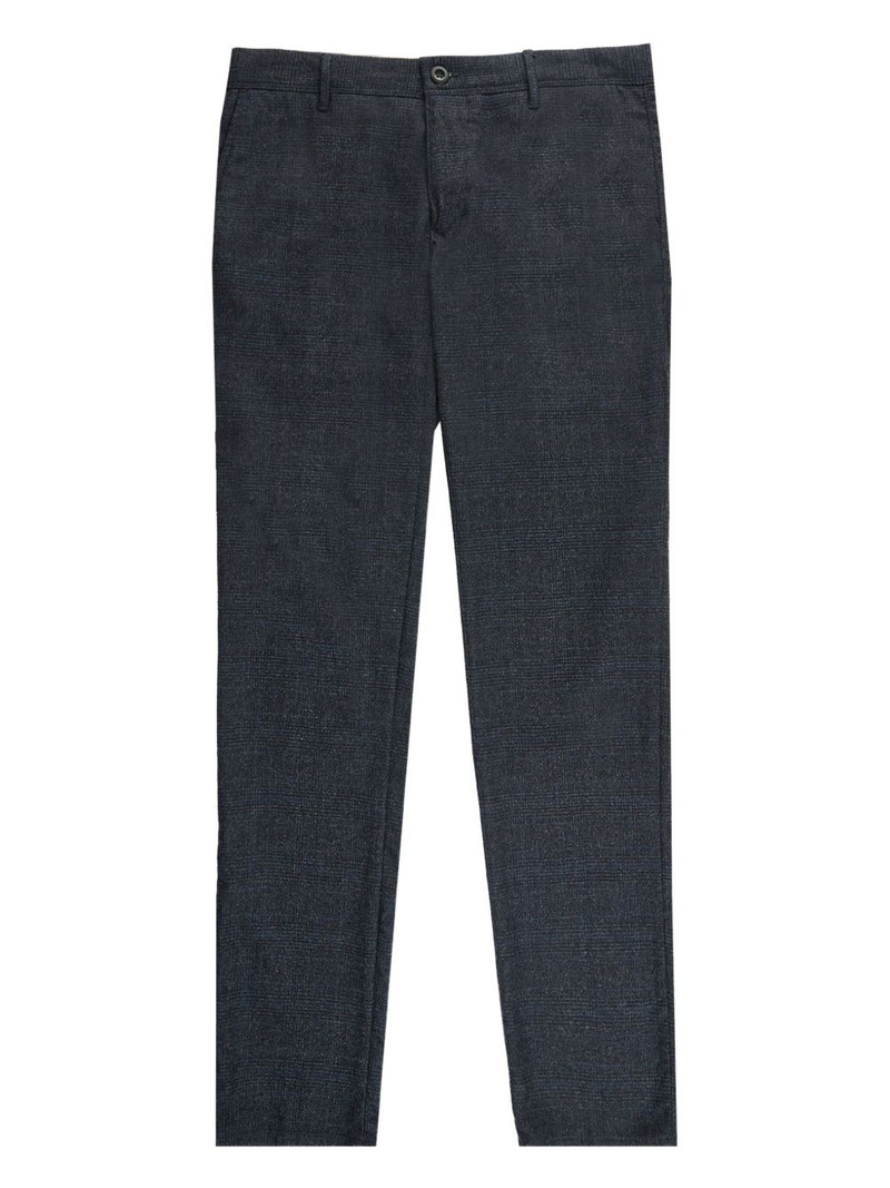 x Incotex prince wales check trousers 1
