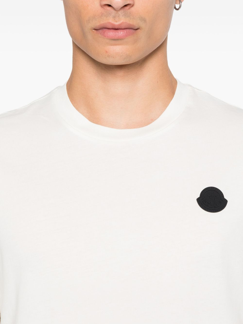 logo-patch T-shirt - 4
