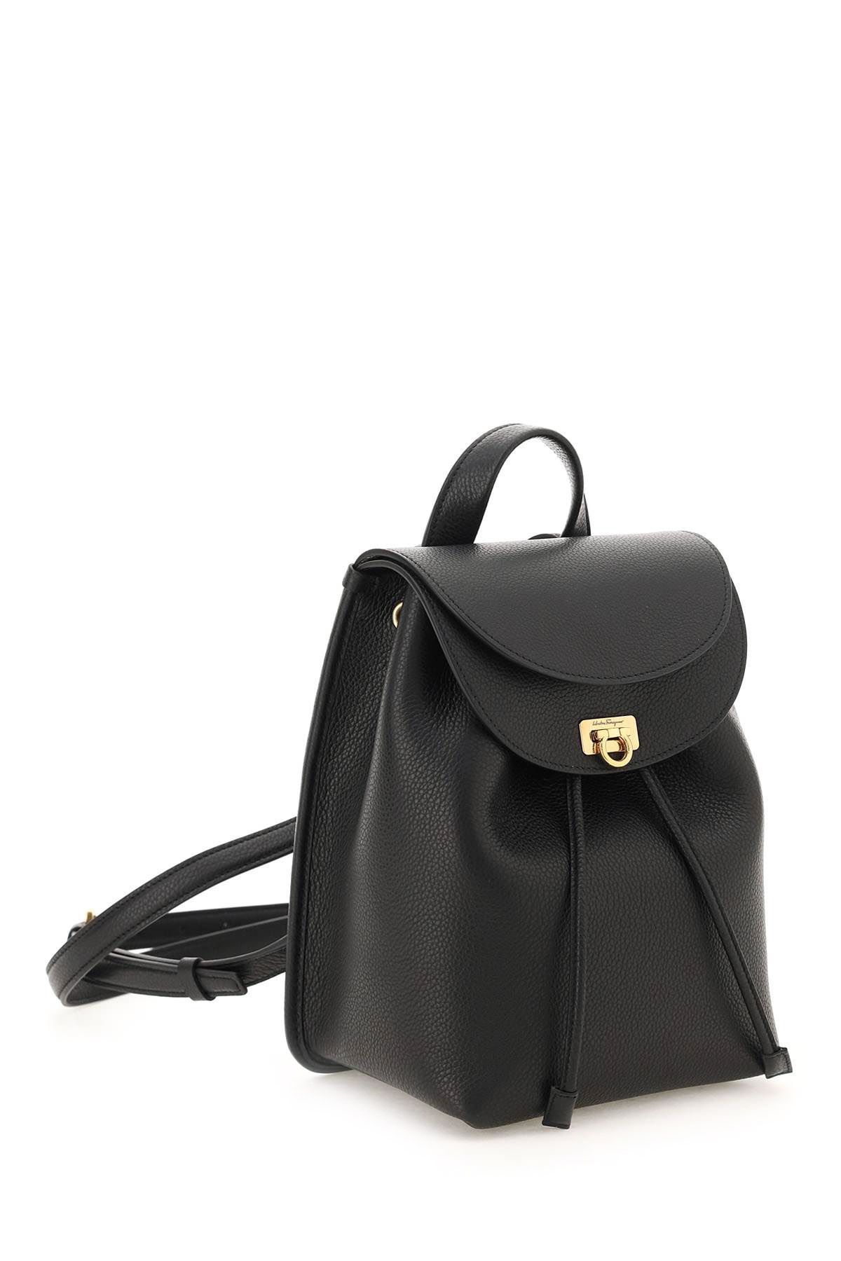 LEATHER GANCINI BACKPACK - 3