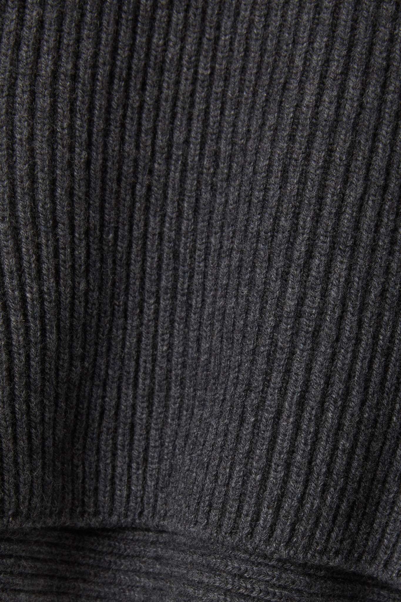 Ribbed wool and cashmere-blend sweater - 4