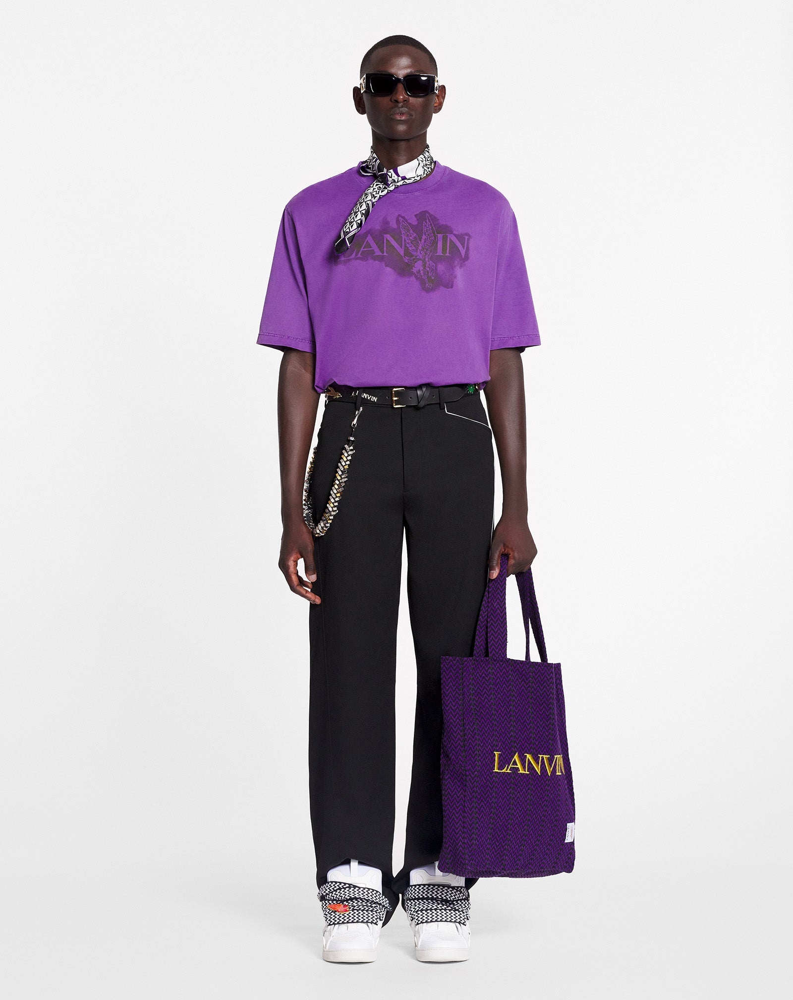 LANVIN X FUTURE STRAIGHT FIT PANTS - 2