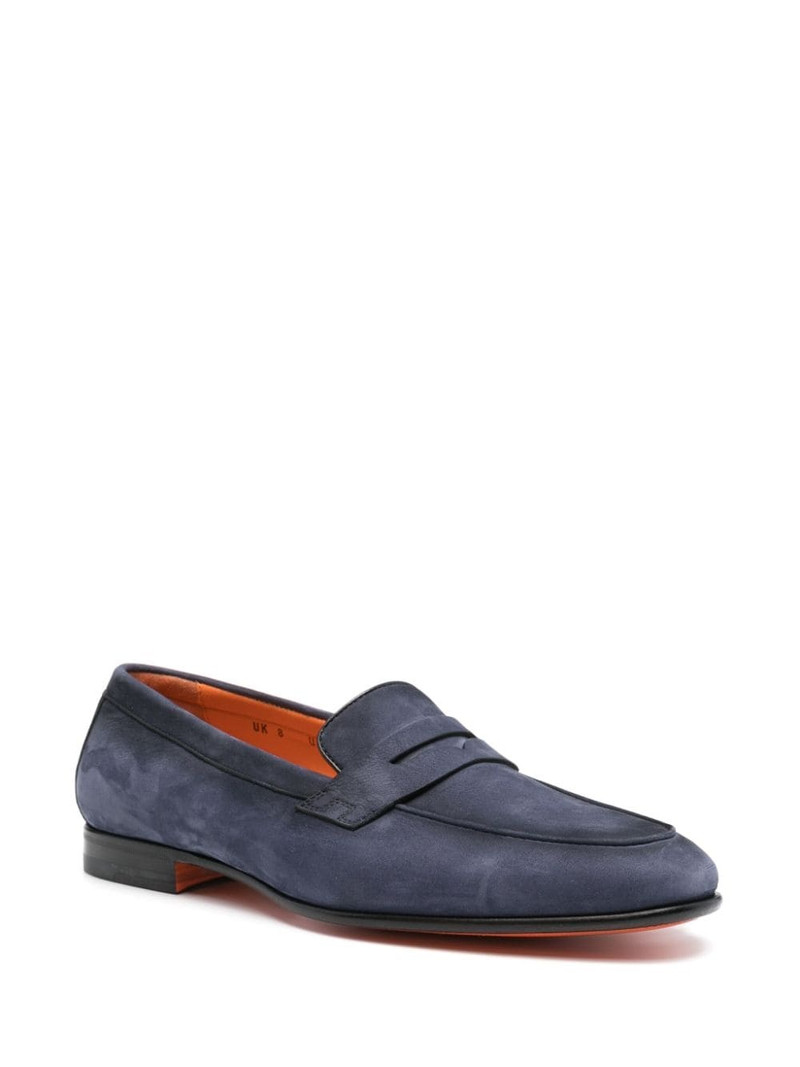 Santoni penny slot loafers outlook
