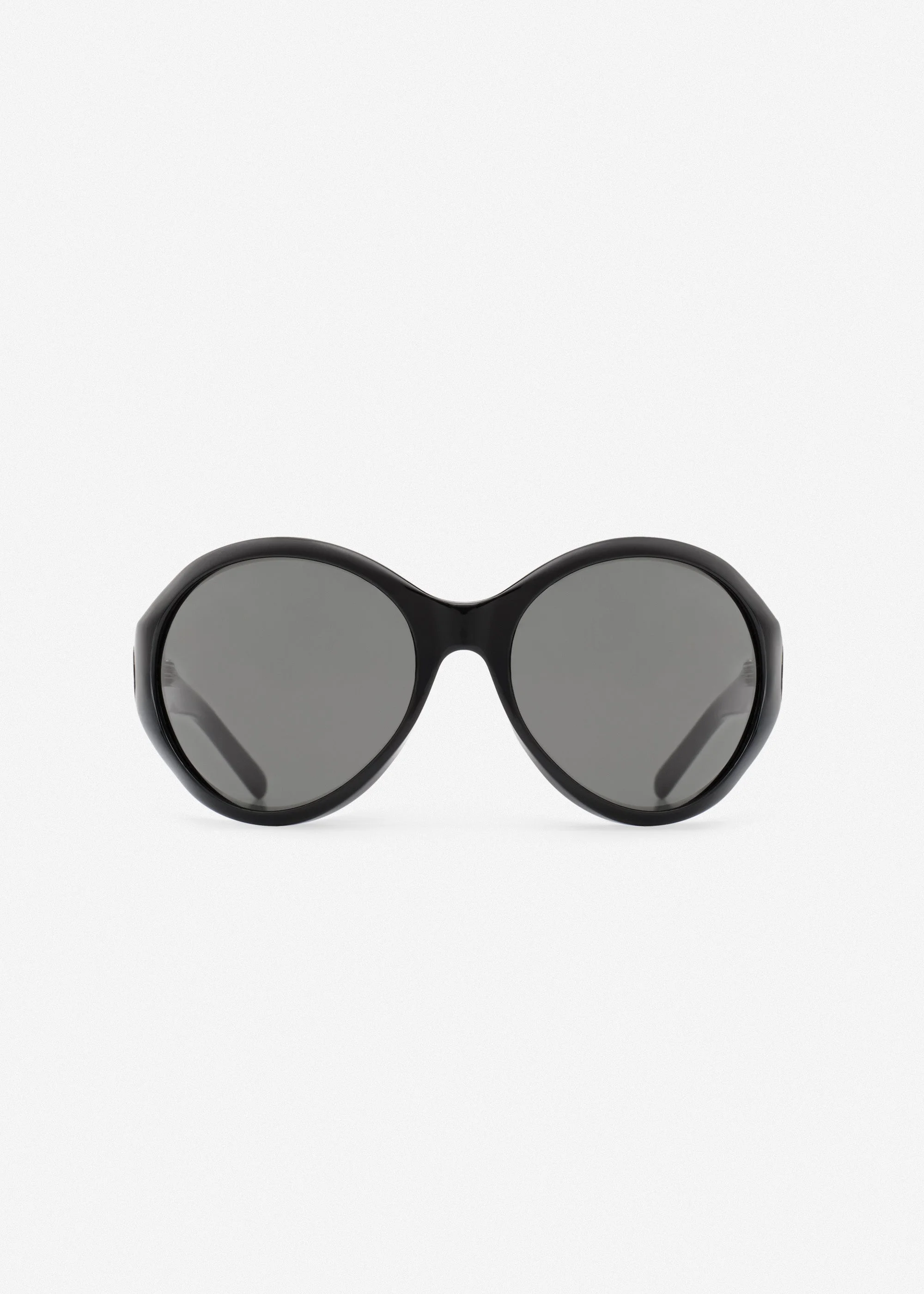 Big round sunglasses in black - 1