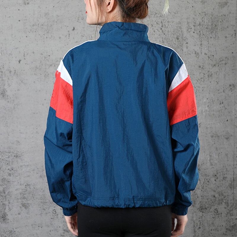 (WMNS) Nike Windblocker Jacket Blue CJ2362-432 - 4