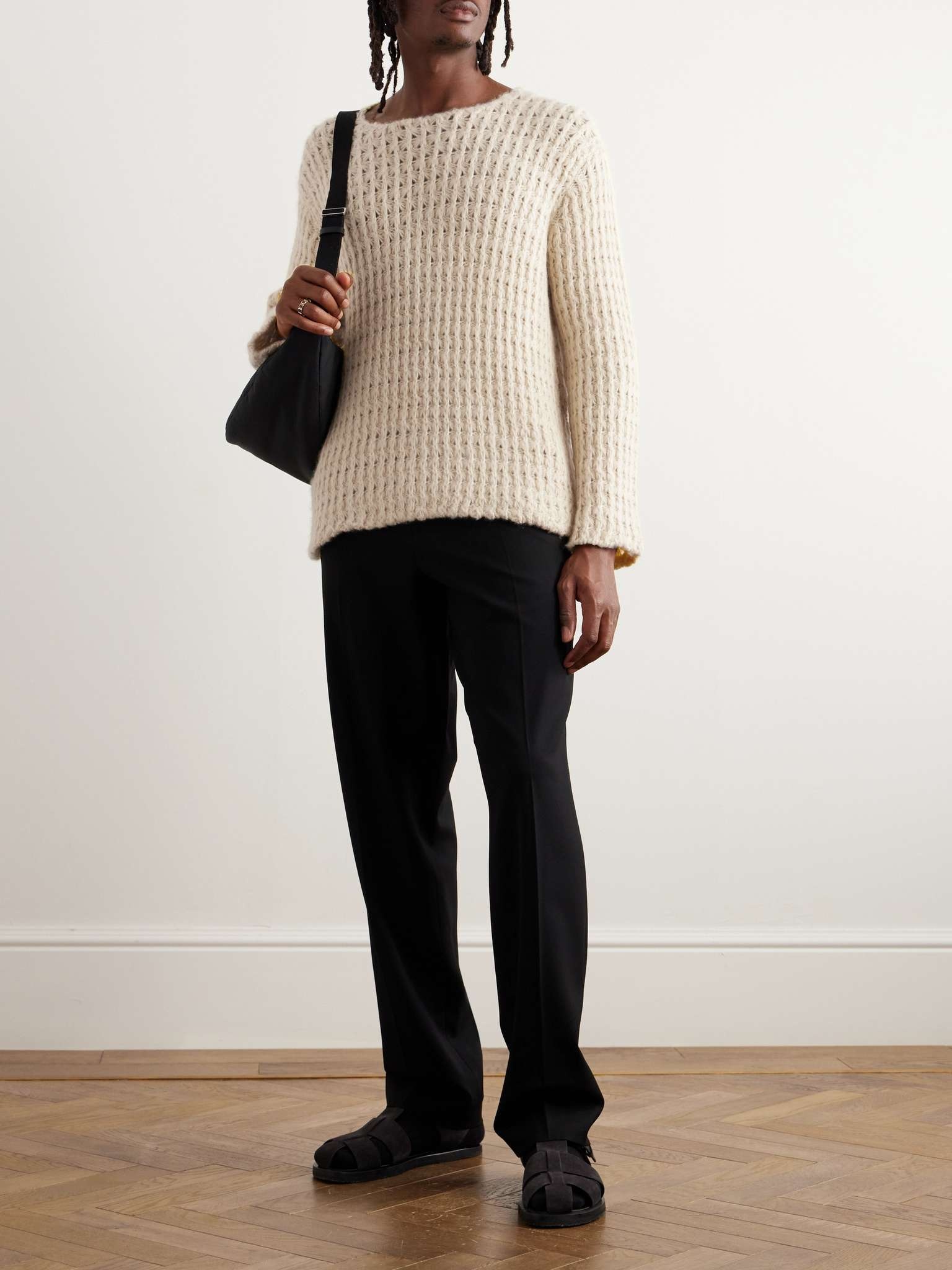 Olen Open-Knit Cashmere Sweater - 2