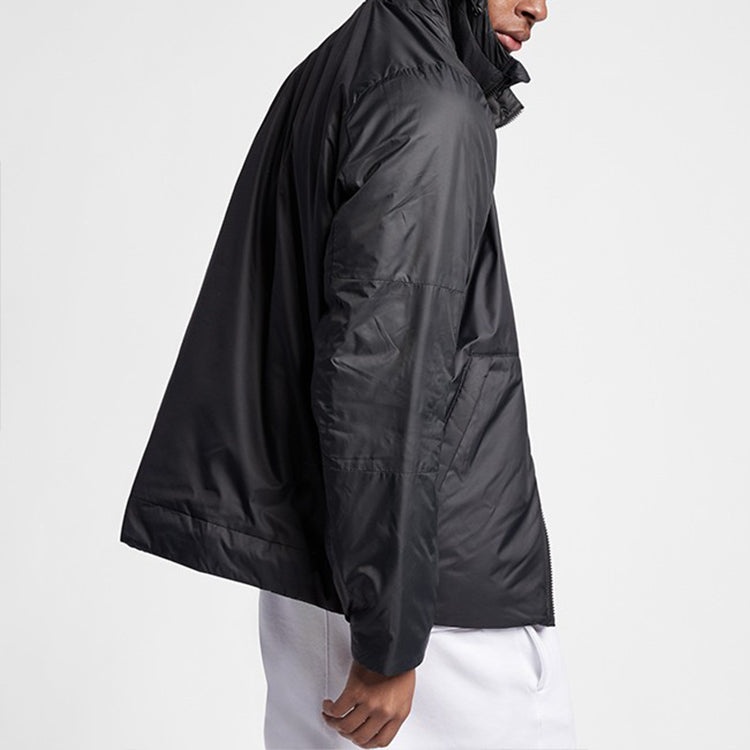 Nike Casual Sports Stay Warm hooded padded Jacket Black AJ7957-010 - 6