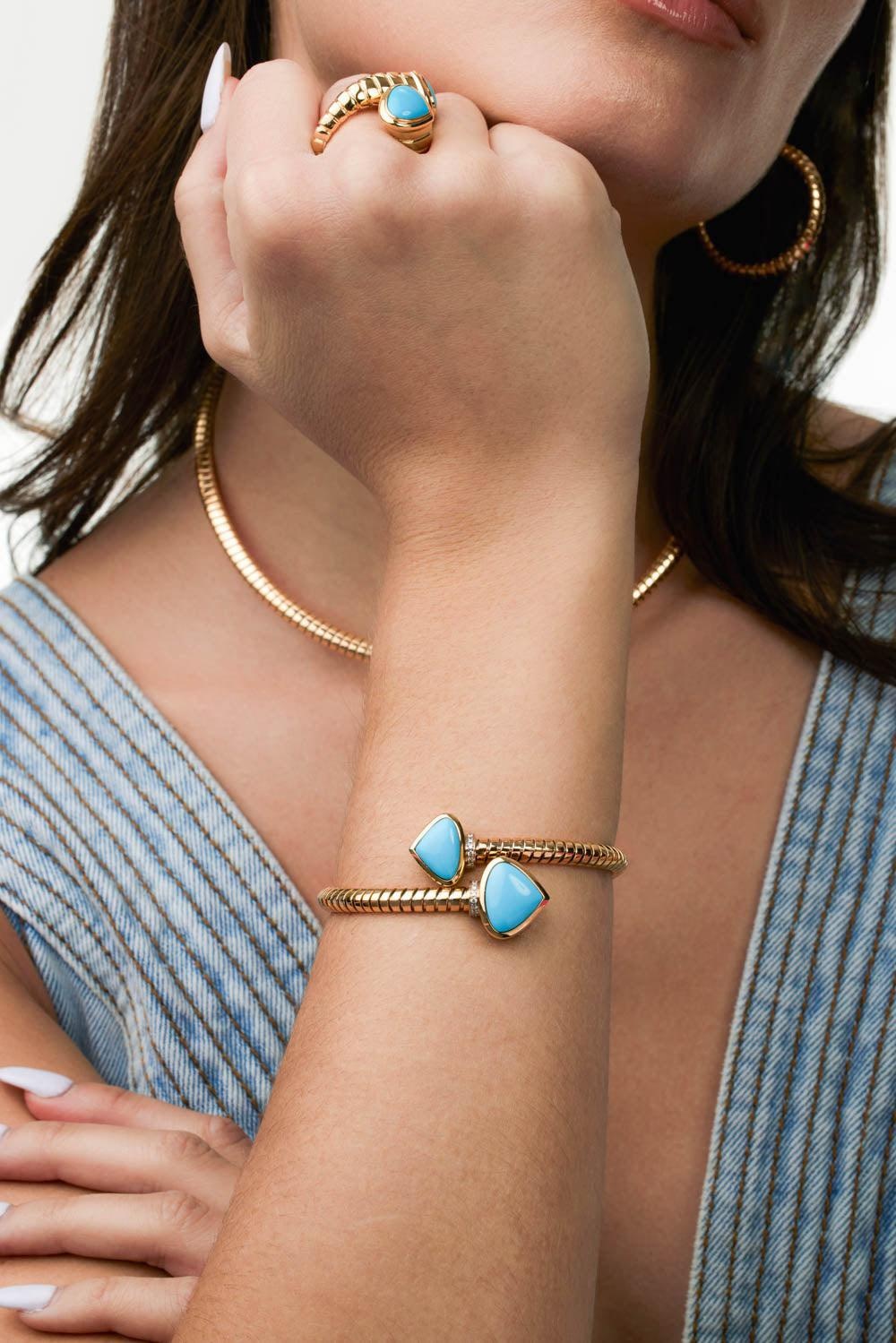 Turquoise Trisolina Bracelet - 3