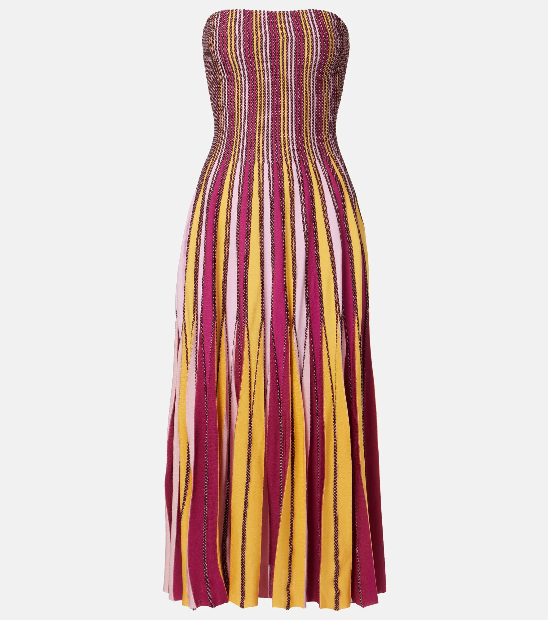 Soleil striped midi dress - 1