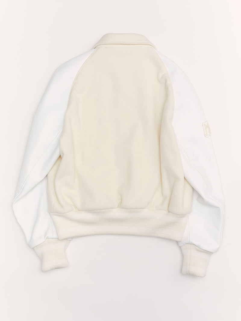 Magliano | Antifa Varsity Bomber Jacket White 7