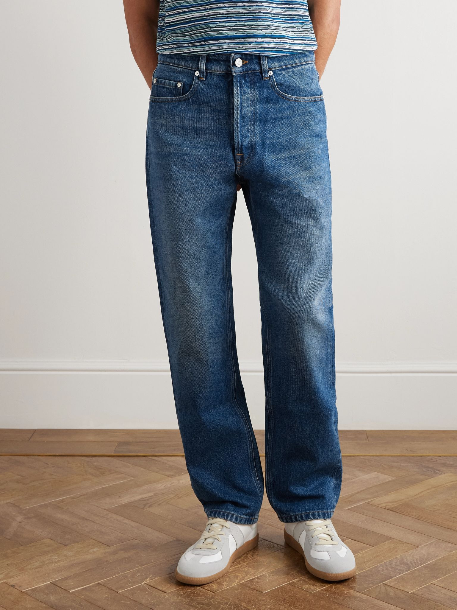 Straight-Leg Jeans Blue - 3